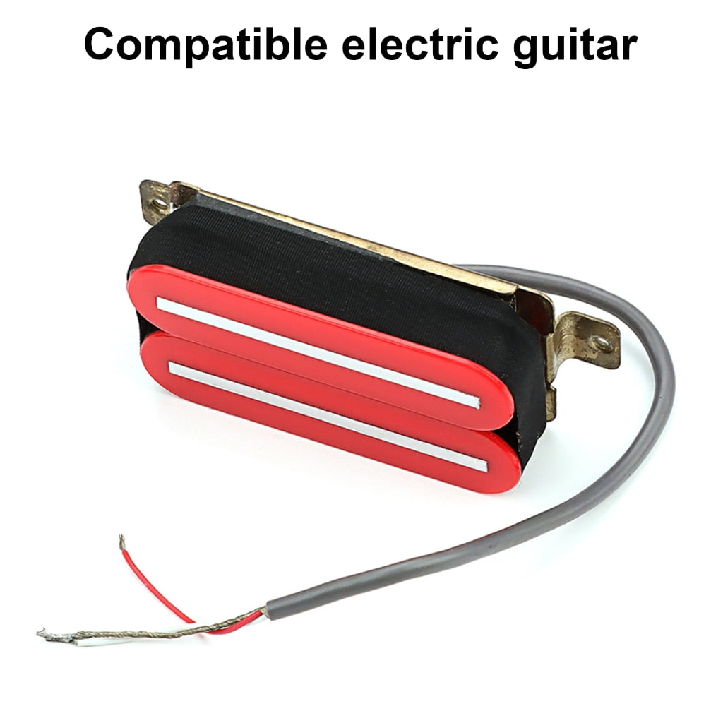 Zeiwohndc Double Coil Pickups Neck Bridge Replacements Accessories Electric Guitar Part