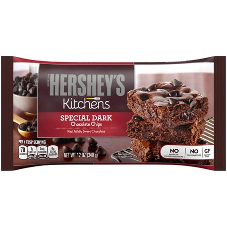 (3 Pack) Hershey's Special Dark, Chocolate Baking Chips, 12 (Best Brand Of Dark Chocolate For Diabetics)