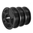 thumbnail image 1 of PETG 3D Printer Filament, 3KG Non-Toxic Dimensional Accuracy +/-0.02mm 3 Rolls FDM Printing Material Consumable ,Easy to Use, 1 of 7