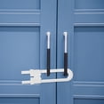 thumbnail image 2 of Phenofice 6 Pcs Verrous de Sécurité en Forme de U pour Tiroirs Placards Réfrigérateurs Verrous d'Armoire Durables, 2 of 8