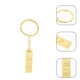thumbnail image 2 of 6 llaveros elaborados con colgantes y anillos de oro para llaves., 2 of 8