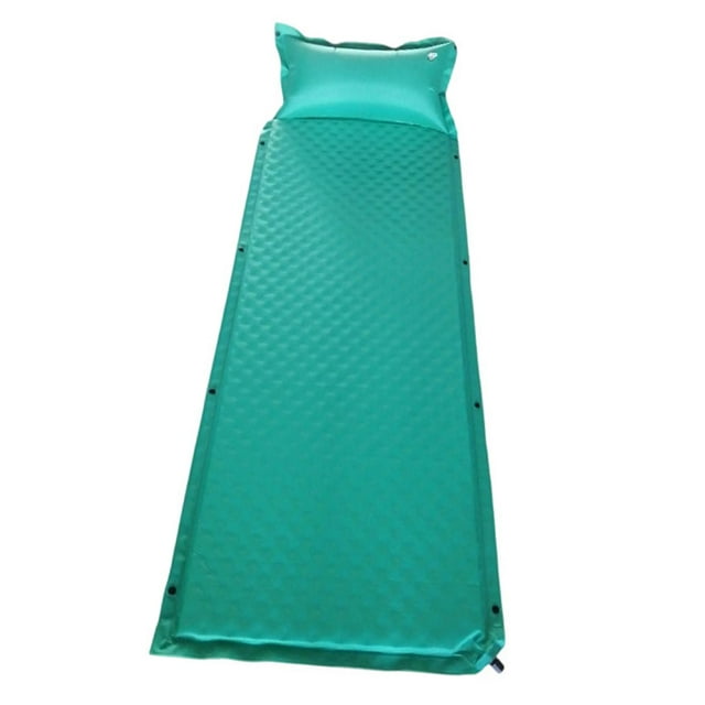 Colaxi Matelas Gonflable Automatique Camping Coussin de Couchage avec Oreiller Pompe Intégrée Lit Gonflable Imperméable pour Tente Pique-Nique Randonnée