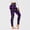 #Purple, variant on DPTALR Women's Stretch Yoga Leggings Fitness Running Gym Sports Full Length Active Pants,Purple,Size XL,,Women's Plus ,Young Adult Tops,2026 Trendy Fashion Pants