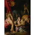 thumbnail image 3 of Antwerp School 19x24 Black Modern Framed Museum Art Print Titled - Diana and Actaeon (circa 1615), 3 of 5