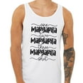 thumbnail image 2 of One Margarita Two Margarita Tank Top Unisex Large White, 2 of 5