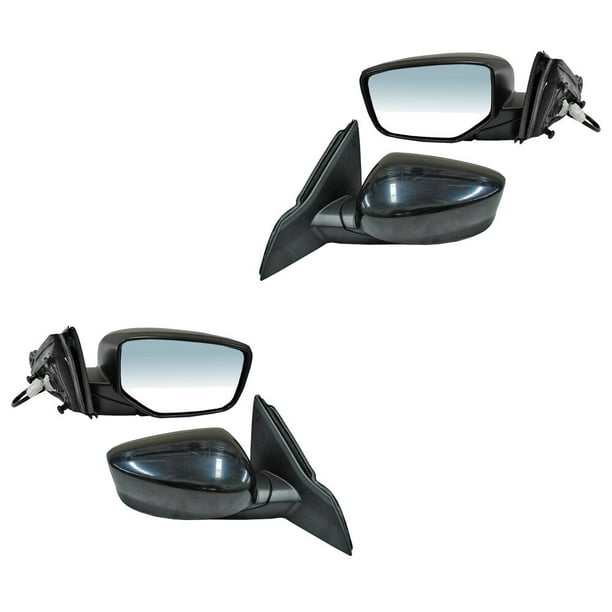 Par Espejos Generica acabado Para pintar con base Eléctrico compatible con Honda Accord 2013 2015