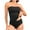 Womens Swimsuits Black, variant on ylioge 2025 Tankini Swimsuits for Women 2 Piece Solid Removeable Straps Swimwear Tube-Tops High Waisted Shorts Bathing Suits