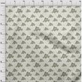 thumbnail image 4 of oneOone Cotton Poplin Olive Green Fabric Text Craft Projects Decor Fabric Printed By The Yard 42 Inch Wide, 4 of 5