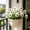 White, variant on MERILER Artificial Pansy Flowers - Silk Fake Flowers for Hotel Decoration & Wedding, Home Decor - Realistic, Durable Ornaments for Centerpieces and Bouquets Yellow