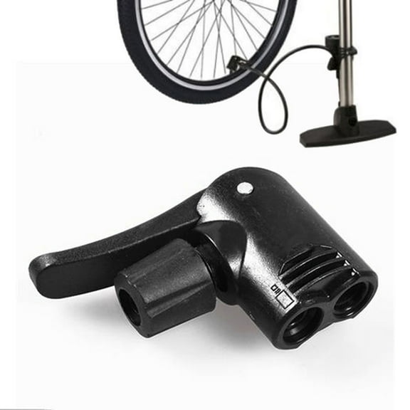 tasrioml Bicycle Bike Cycle Tyre Tube 3 in 1 Replacement Dual Head Air Pump Adapter Valve