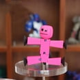 thumbnail image 3 of HLONK 2 Pcs Random Color Stikbot Screen Animation Toys Shed Dolls with Sucker Toys, 3 of 3