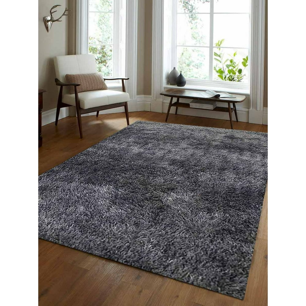 Rugsotic Carpets Hand Tufted Polyester Solid Area Rug