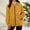 Yellow, variant on Hoodies for Women Fashion Hoodies & Sweatshirts Pocket Long Sleeve Hooded Threaded Sweater Ladies Zipper Top Brown