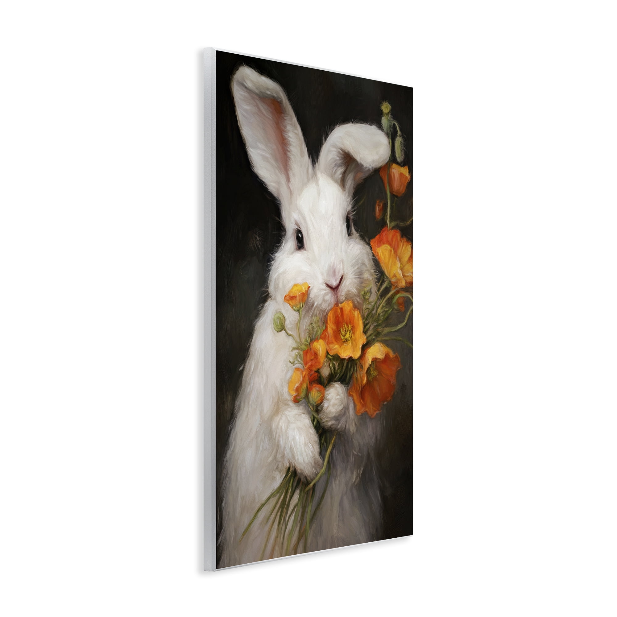 Stupell Industries Floppy Loves Her Poppies Wall Plaque Art, design by Tina LeCour