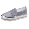 thumbnail image 2 of Zapatos de mujer, punta redonda, moda, diamantes de imitación, fondo plano y fondo grueso, zapatos informales con Pedal Wmkox8yii FOPL1625, 2 of 7