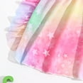thumbnail image 5 of BOBOGOJP Little Girl Beach Cover Up Dress Ruffle Sleeves Scale Swimsuit Cover Up Kids Bathing Suit Pink for Size 6-7 Years, 5 of 9