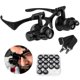 thumbnail image 3 of 2.5x 4x 6x 8x 10x 15x 20x 25x Led Double Eye Jeweler Repair Watch Magnifying Glass|magnifiers, 3 of 5