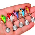 thumbnail image 1 of Pesca Bajo Cebo Cebo Giratorio Señuelo De Pesca 5 Piezas Spinner Set 15g Spin Jig Para Pesca De Lubina Bass Bait Zander Bait Pike Bait Cabeza De Plomo Spinner Spinning Bait ANGGREK  Otros, 1 of 7