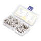 thumbnail image 4 of Tornillos De Metal, Tornillo Autoperforante Hexagonal 115PCS M4.2 Acero Inoxidable 304 Inoxidable Alta Dureza Para Plástico, 4 of 7