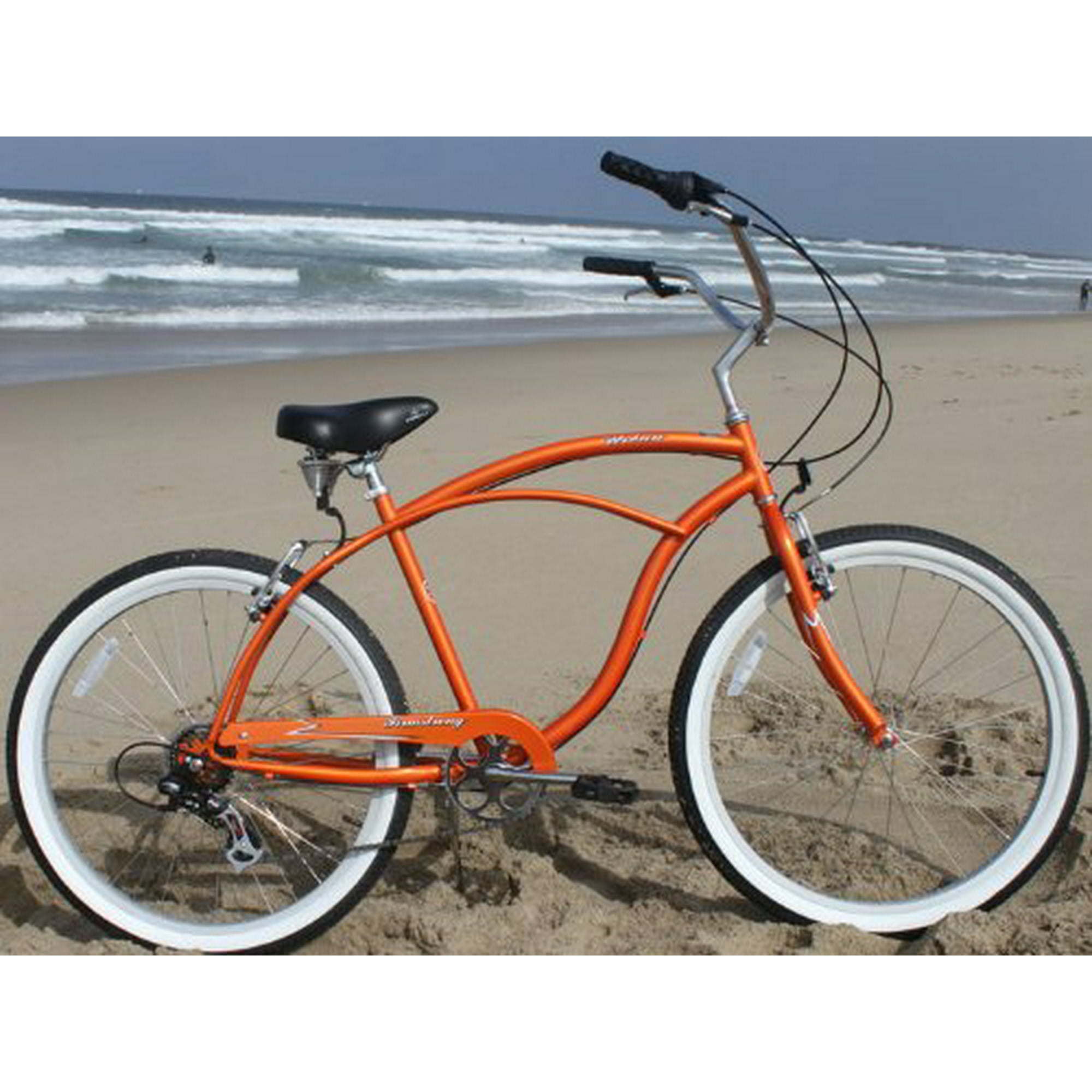 Orange schwinn beach cruiser hotsell