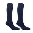 thumbnail image 2 of Calceta Escolar Lisa 6 Pares Talla 3/5 Años Color Azul Marino, 2 of 3