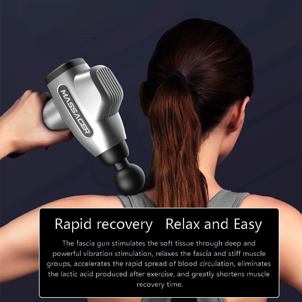 Muscle Massage Handheld Vibration Deep Tissue Massager Powerful