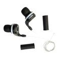 thumbnail image 1 of Eigraketly Bike Shifters 3 x 7 Grip Shifters Black Gear Set Speed Ciclismo, 1 of 1