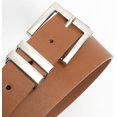 thumbnail image 2 of Women's Leather Belt for Jeans Pants Dresses Fashion Ladies Belt Square Gold/Silver Buckle Waist Belt for Women, 2 of 6