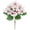 Pink, variant on Artificial Impatiens Silk Impatiens Flowers,Faux Flowers Impatiens Bushes Uv Resistant for Pot Patio Lawn Garden Hanging Basket Porch Decor Kilougeis