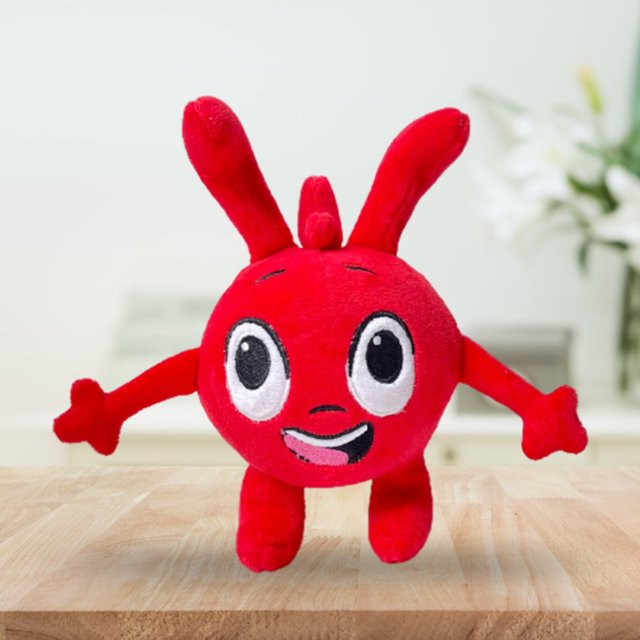 Muñeco De Peluche De 20Cm, Figura De Animación De Dibujos Animados Suave, Juguete De Peluche Para Decoración De Oficina Y Hogar Scienceny FN006425-00