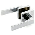 thumbnail image 4 of Crown Door Lever Chrome Passage Door Handle 2 Pack by Villar Home Designs, 4 of 8