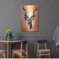 thumbnail image 4 of Luxe Metal Art 'Antelope Head' by Ata Alishahi, Metal Wall Art, 24"x36", 4 of 7