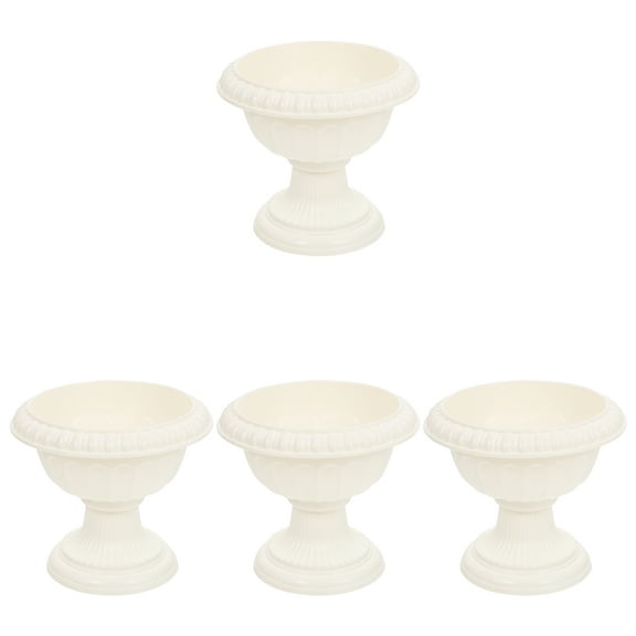 8 Pcs Grecian Flower Pots Wedding Flower Containers