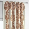 thumbnail image 3 of Half Price Drapes Cyprus Rust Room Darkening Curtains for Bedroom (1 Panel), 50W X 84L, 3 of 10
