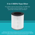 thumbnail image 3 of Filtro de repuesto para purificador de aire | Homedics TotalClean, 3 of 7