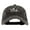 Black, variant on Motorcycle Race Embroidered Washed Solid Pigment Dyed Cotton Twill Brass Buckle Cap - Black OSFM