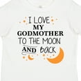 thumbnail image 4 of Inktastic I Love My Godmother to the Moon and Back Boys or Girls Toddler T-Shirt, 4 of 5