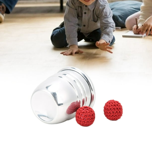 Vaso magnético mágico, trucos de magia de aluminio, accesorios de magia de cerca magnéticos, accesorios de mago, tecnología avanzada