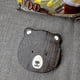 thumbnail image 2 of Posavasos de oso con bonitos dibujos creativos, soporte para taza de té japonés de nogal negro, mesa de comedor, 2 of 3