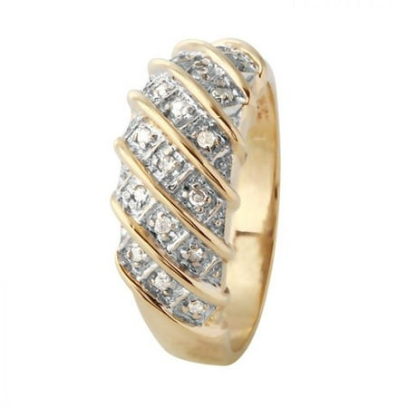 Foreli 0.18 CTW Diamond 14K Yellow Gold Ring