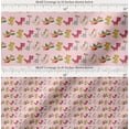thumbnail image 2 of Soimoi Cotton Cambric Fabric Stripe & Dinosaur Kids Print Fabric by Yard 56 Inch Wide, 2 of 7