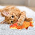 thumbnail image 4 of 2PCS Fish Cat Toy Funny Cotton Bite-resistant Cat Catnip Toy Pet Teething Toy, 4 of 10