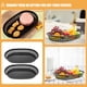 thumbnail image 3 of UPOUART 4Ud Canastas Negras Para Servicio De Para Panes Hot Dogs Y Snacks, 3 of 8