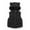 01 Black, variant on Hicidod Baby Winter Jackets Cute Bear Ears Warm Coats Lightweight Fashion Solid Color Windproof Thicked Vest Outerwear