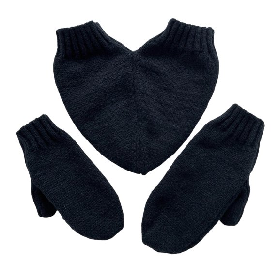 Couple Winter Gloves Flip Top Convertible Mittens Soft Warm Full Finger Cover with Heart Shape Design for Walking Running Cycling Cold Weather Accessories