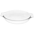 thumbnail image 3 of Glass Deep Pie Plate with Handles for Baking and Roasting, 3 of 7