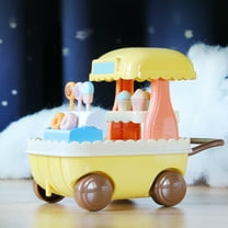 CWCWFHZH Dollhouse Furniture Kitchen Play Set Bookstore Playground Miniature Refrigerator Set Pretend Play Scene Accessories Toys Education Toys