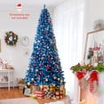 thumbnail image 4 of Costway 9 FT Artificial Christmas Tree, with 520 Warm White LED Lights 8 Lighting Modes, 4 of 10