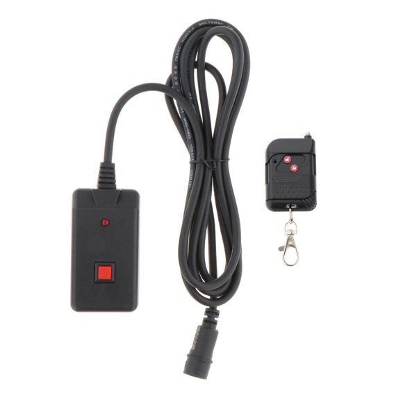 kurtrusly 400 900 1500W Wireless RC Receiver Fogging Black Portable Black for Stage Effect C