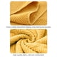 thumbnail image 5 of Toalla de algodón engrosado | Toalla facial suave y absorbente | Pelo largo, suave para la piel, calidad premium, secado rápido | Café beige naranja multicolor | 75x35cm, 5 of 6